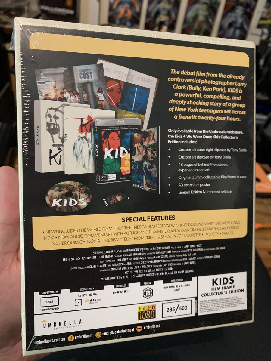 jasonimpey's tweet photo. A controversial one, but powerful one. I am a fan of Larry Clark & his films really do pack a punch, and this release from @UmbrellaEnt is brilliant #kids #wewereoncekids #umbrellaentertainment #bluray #controversialfilm #dramafilm #larryclark https://t.co/WiqWetCwdY