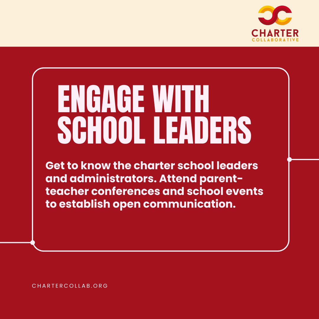 Get to know the dedicated school leaders and administrators who are shaping your child's educational journey! 

This open channel of communication and a strong partnership between parents and educators can help your child thrive. Chartercollab.org
#CharterCollab #CLOCMatter