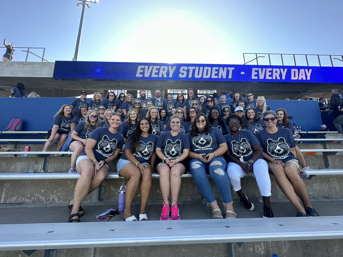 The Bennett staff can’t wait to start the 2023-2024 school year. 
                Every student, Every day! 
                                 💙🐻💙