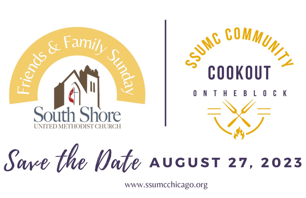 SSUMCChicago's tweet photo. Family, Friends and Beloved Community Mark your calendar: Sunday, AUGUST 27 @SSUMCChicago #Chicago #Summer #GodIsWithUs https://t.co/hoScRKKWBe