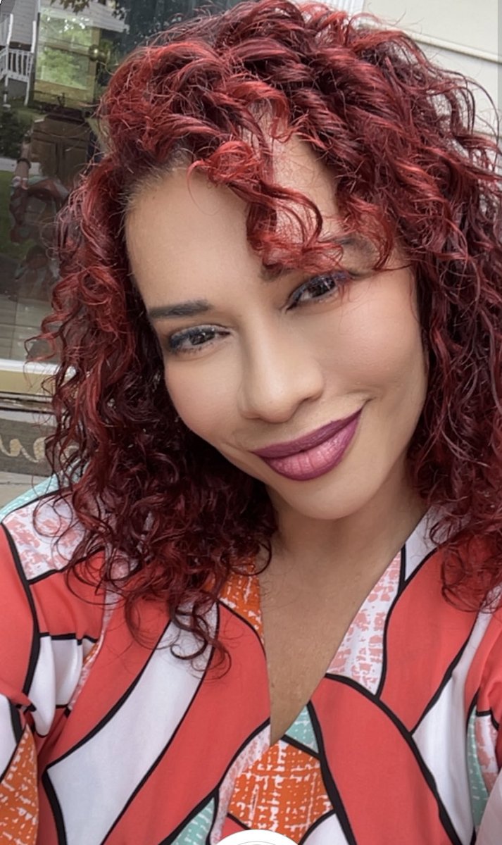 bianca007a's tweet photo. Sometimes change takes time to get used to…#newLook #RedHair #CurlyHair https://t.co/RSCr9iykaW