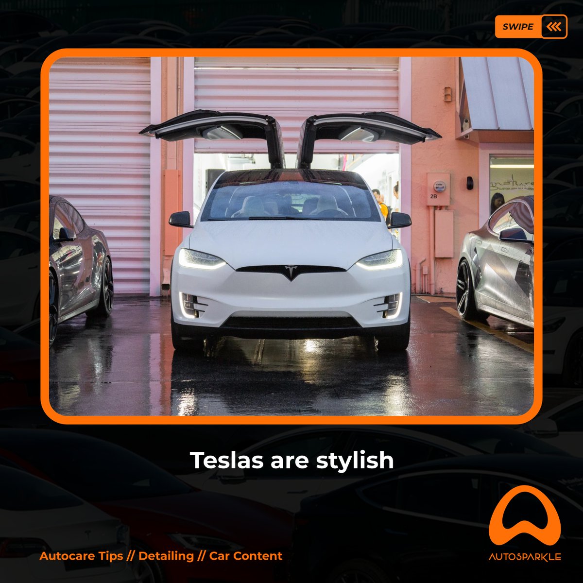 MyAutosparkle's tweet photo. Driving a Tesla is like driving the future. Check out the five amazing things we love about Tesla.
#myautosparkle #mobilecardetailing #not #mobilecarwash #carwash #detailingdaily #bellanaija #asoebi #davido #explore #abujababes #tesla #car #electriccar https://t.co/IGuCUe0QLg
