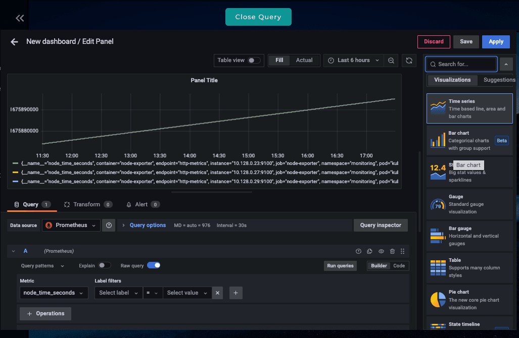 Visualization as a Service ("VaaS") is an open-source tool that allows users to monitor their Kubernetes clusters in real-time via powerful performance and cost metrics visualization dashboards

➤ github.com/oslabs-beta/Va…