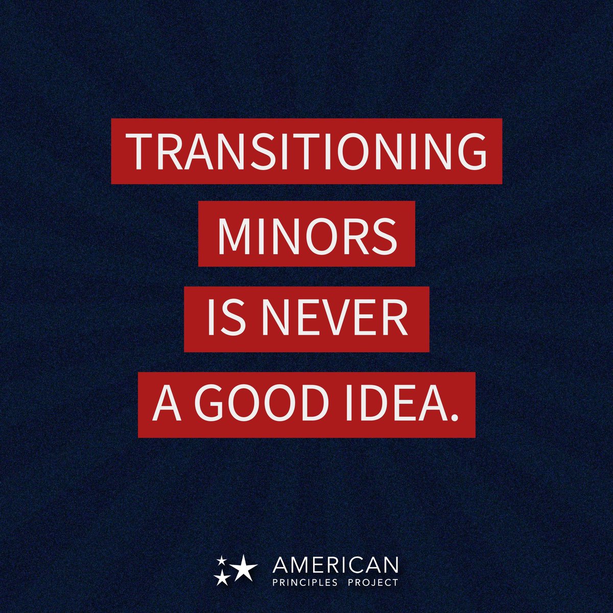 approject's tweet photo. Children should not be able to permanently mutilate their bodies before they can drive a car. It’s common sense. https://t.co/k0GVVrUKfj