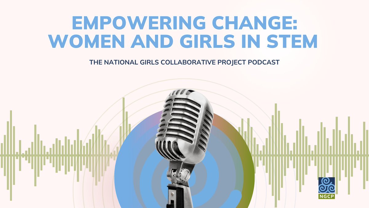 NGCP's new podcast, Empowering Change: Women and Girls in STEM, launches in just one week! This podcast series aims to shed light on the challenges faced by women and girls in STEM fields and explores actionable steps to foster gender equality &amp; inclusivity. Tune in August 11! 🎙️