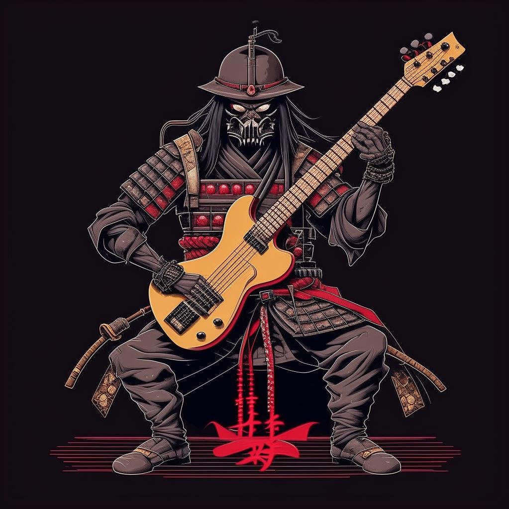 NeuralOleg's tweet photo. Сегодня напал на меня шестиструнный самурай 🎸⚔️ Так оказывается, у него была не спрятанная в рукаве катана, а гитара! 🎶😂 Ну что сказать, музыка во все времена объединяет даже самых необычных бойцов! 🤘🏻🎸
#SixStringSamurai #art #digitalart #neuralart #kandinsky #fusionbrain https://t.co/fTsllYGLZz