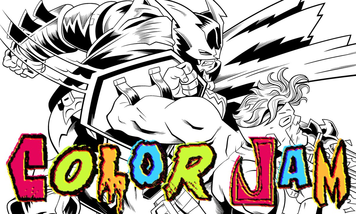 ColorJam (@colorjams) on Twitter photo Looking for a new home for Color Jam but in the meantime, @maydaytrippe sent me flats for this sweet Amalgam/Dark Knight Returns homage if you'd like to jam on it!
Art by @maydaytrippe <a href="/dmrdstudio/">Diego Moreno</a>
FLATS: bit.ly/Trippe_amalgam…
#colorjam Looking for a new home for Color Jam but in the meantime, @maydaytrippe sent me flats for this sweet Amalgam/Dark Knight Returns homage if you'd like to jam on it!
Art by @maydaytrippe <a href="/dmrdstudio/">Diego Moreno</a>
FLATS: bit.ly/Trippe_amalgam…
#colorjam