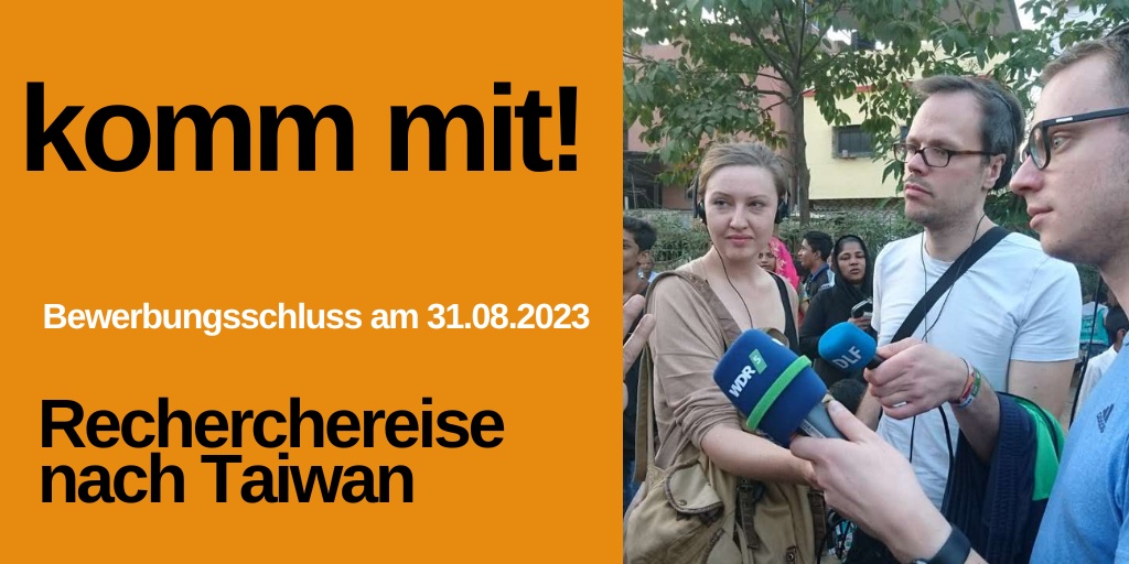 Du bist Journalist:in mit Fernweh? Jetzt bewerben und im November/Dezember 2023 mit <a href="/j_network/">journalists.network</a> nach #Taiwan reisen! 👇 journalists-network.org/taiwan-2023/