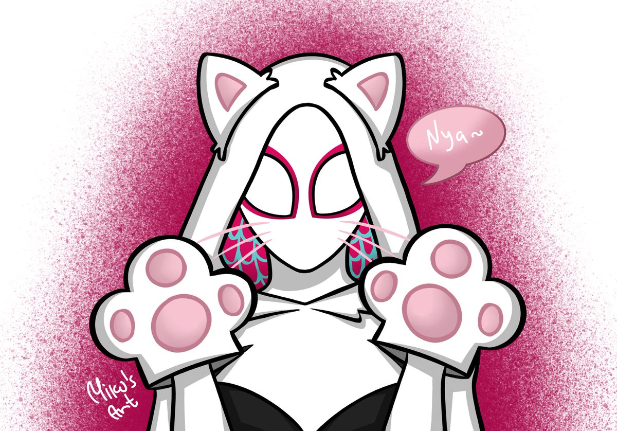 ppurrrfect's tweet photo. Spider Kitty !
#GwenStacy #spiderwoman #SpiderGwen #spiderghost #atsv #AcrossTheSpiderVerse #acrossthespiderversefanart #spiderkitty #gwencat #art https://t.co/HjzqCBovst