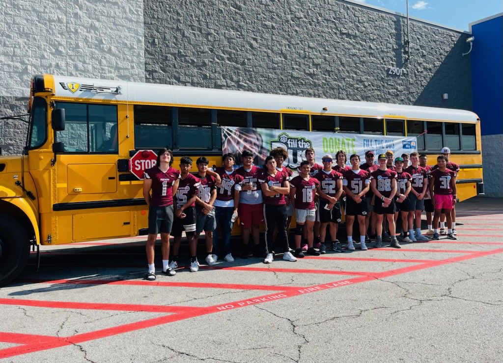 First group “Filling the Bus” at Siloam Walmart.  Come out and support the campaign!