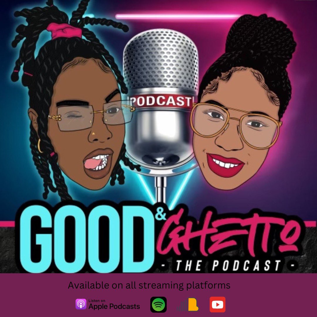 justjamaya's tweet photo. We LIVE baby! Run it up on all the things 🥰
#GoodandGhettoThePod
#Made2MakeIt https://t.co/h3UgbfcIWh