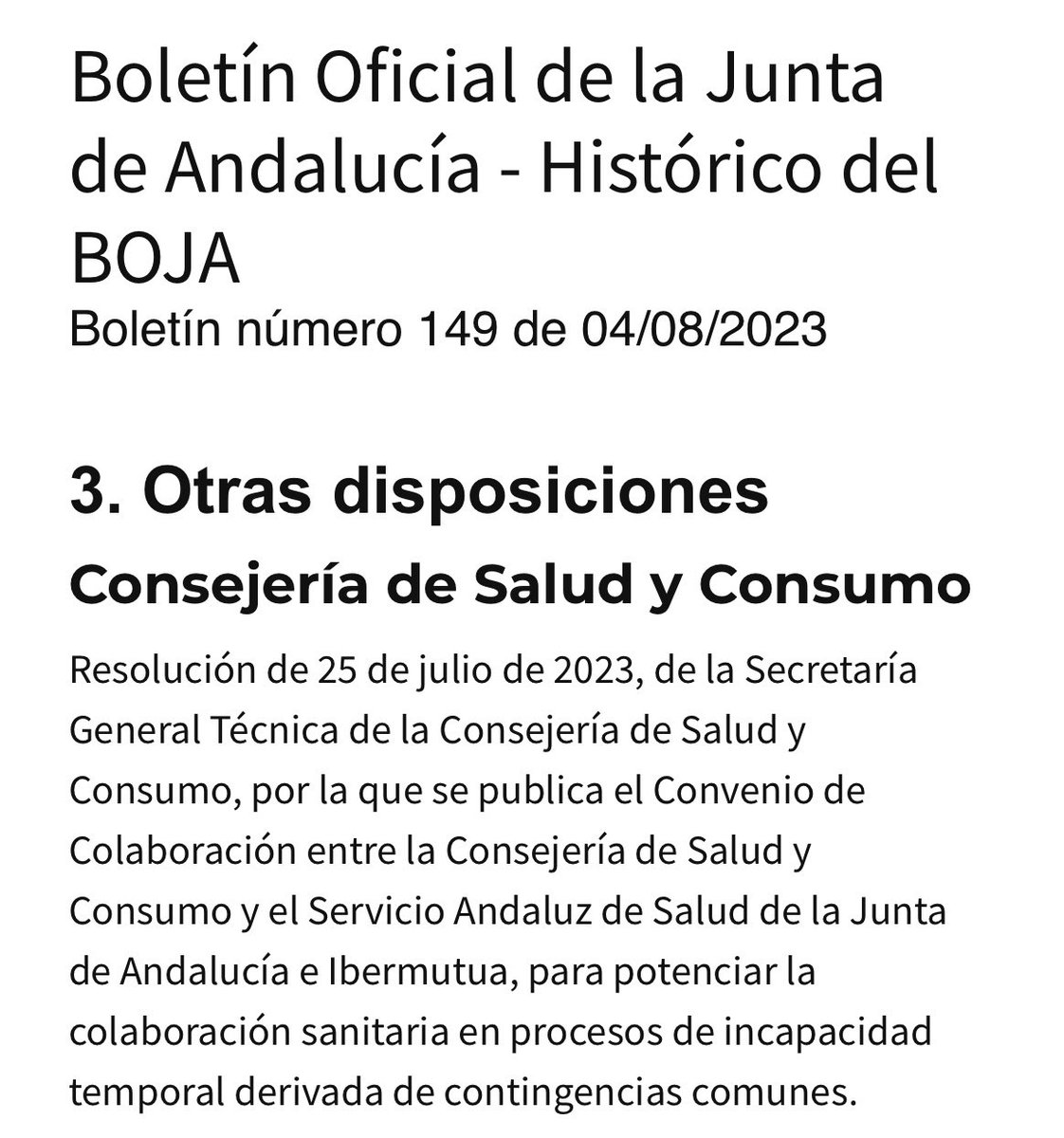 Moreno Bonilla vuelve a aprovechar el verano para seguir privatizando el SAS y hace otro agujero a la Atención Primaria. 

A partir de ahora la Mutua, no el médico de familia, podrá decidir el alta de un trabajador o trabajadora que tenga una IT por cualquier contingencia  común.