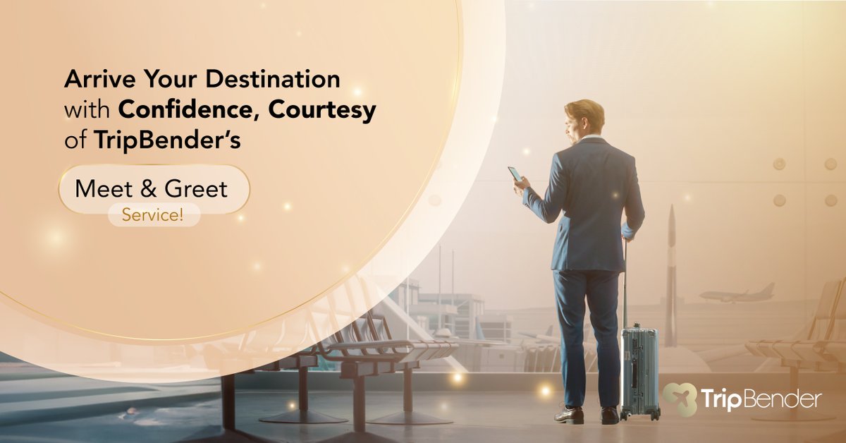 TripBender's tweet photo. Navigate foreign airports like a VIP with TripBender's Meet &amp; Greet Service. 
Our expert team will meet you, guide you through the airport, and handle all the necessary arrangements. Download TripBender and travel with ease!
https://t.co/4gGOGSiO9Z
#TripBender #Lounge #FastTrack https://t.co/ASK15MdmnO