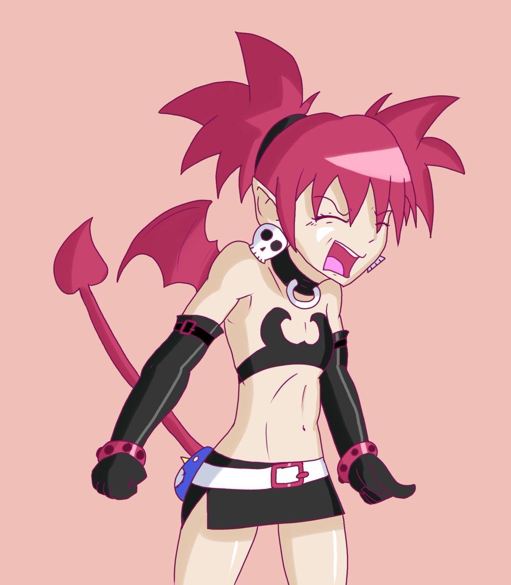 upsidedown_matt's tweet photo. Man, I gotta revisit the Disgaea games eventually. This is from an old sketch in 2020 that I still liked enough to ink/color.

#Disgaea #Etna #Fanart https://t.co/sEpL6hNIZU