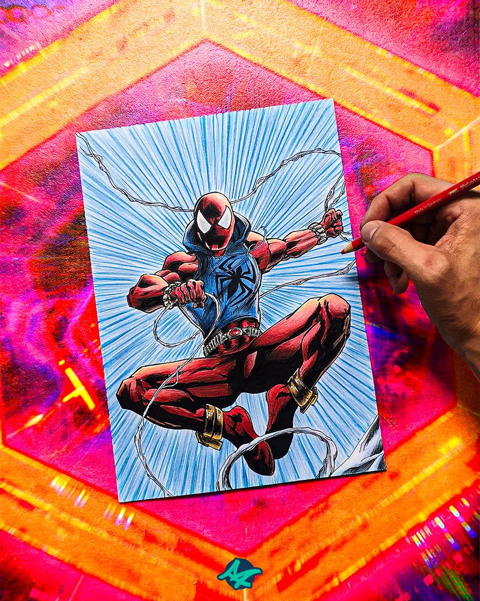 theomathieuart's tweet photo. Croquis vs Edit Scarlet Spider https://t.co/MXwqsO0mHQ