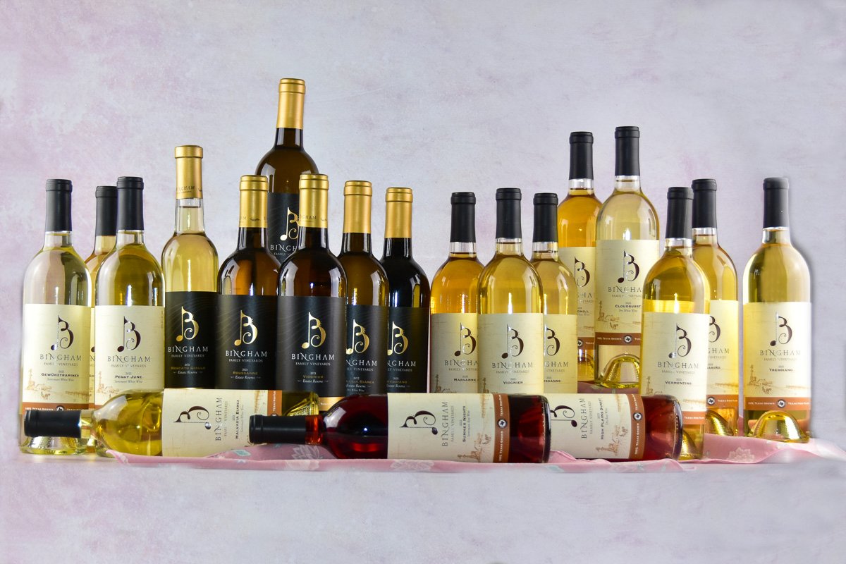 Celebrate #WhiteWineDay with #BinghamVineyards 100% #Texasgrown #TXwine! The choice is yours!