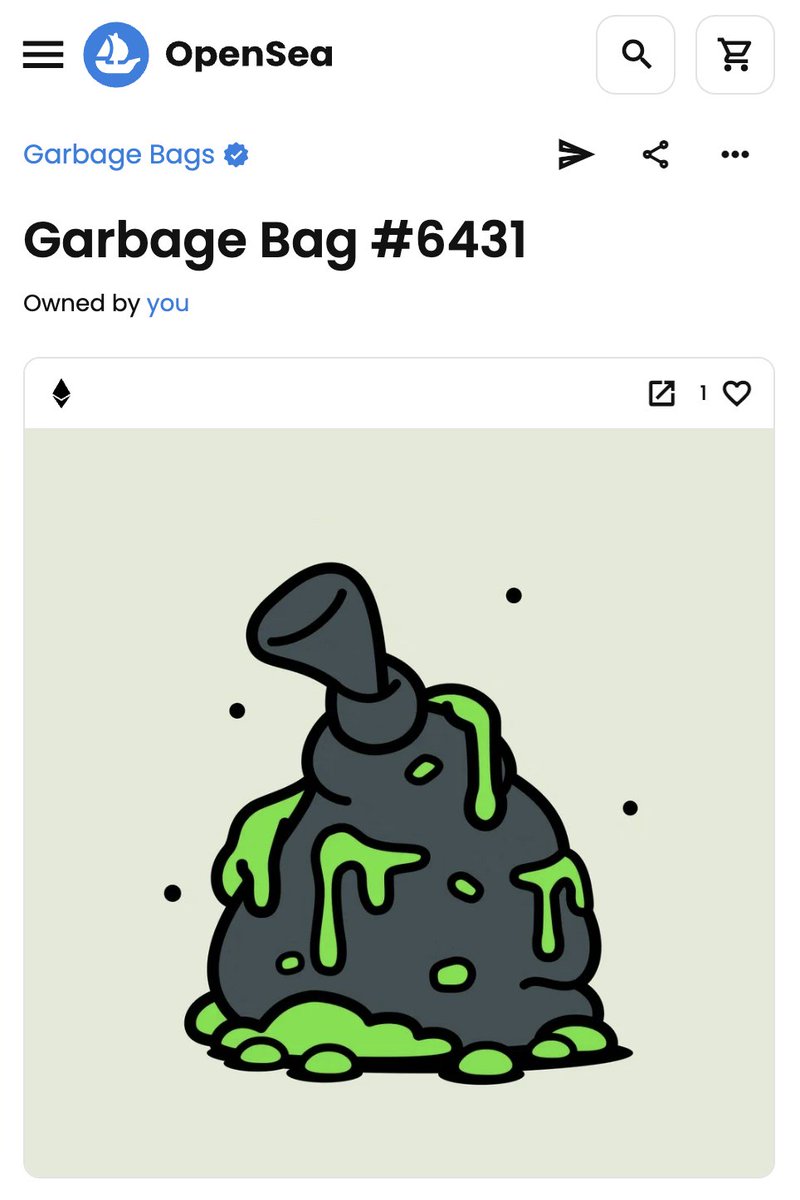 Stepped into the NFT game by picking up some garbage  🗑️! As me and my animator friends @mslbvr were following the work of <a href="/MotionMarkus/">Markus Magnusson 🤝</a> over the last couple of years, it was a no brainer to finally join the <a href="/garbagefriends/">Garbage Friends ♻️</a> &amp; <a href="/_typicalfriends/">Typical Friends 🌎</a> community! 👋👋👋