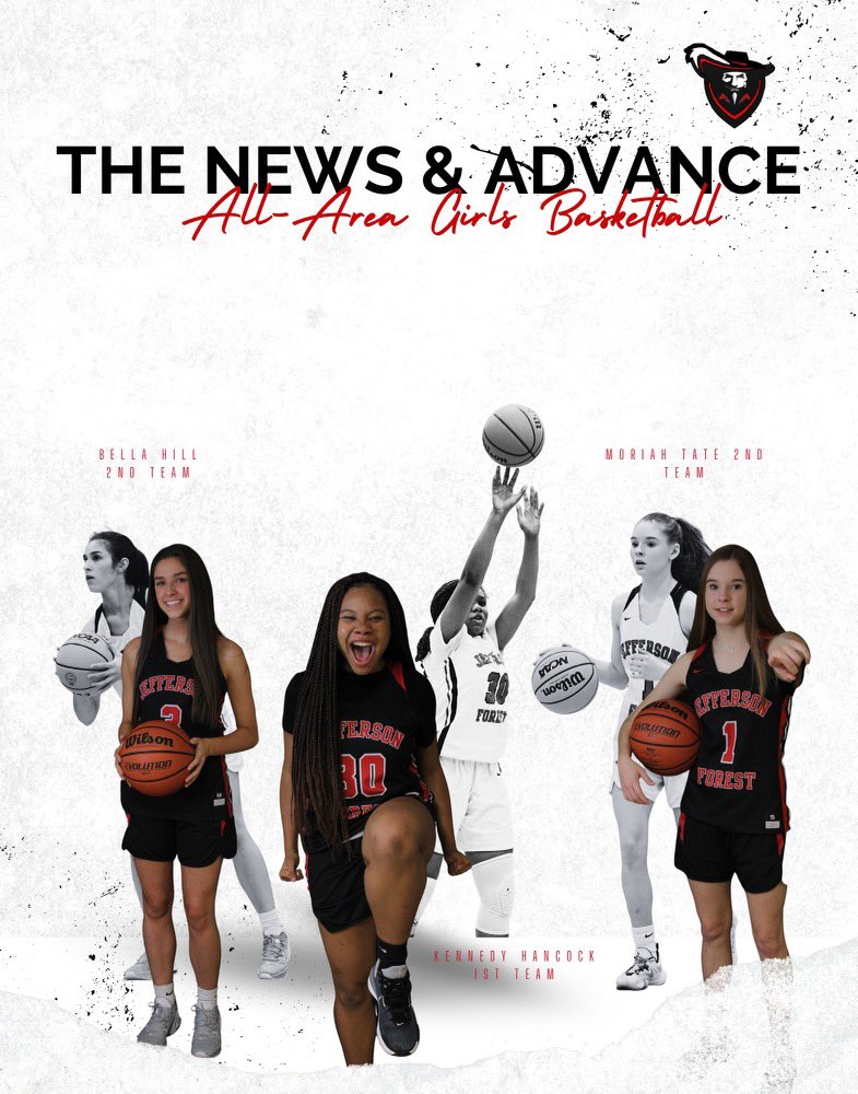 So proud of our girls on being named to the All Area News and Advance team!! <a href="/KennedyHancock6/">Kennedy Hancock</a> <a href="/bellahillll/">Bella Hill</a> @MoriahTate2025 <a href="/JFHSsports/">JFHS</a>