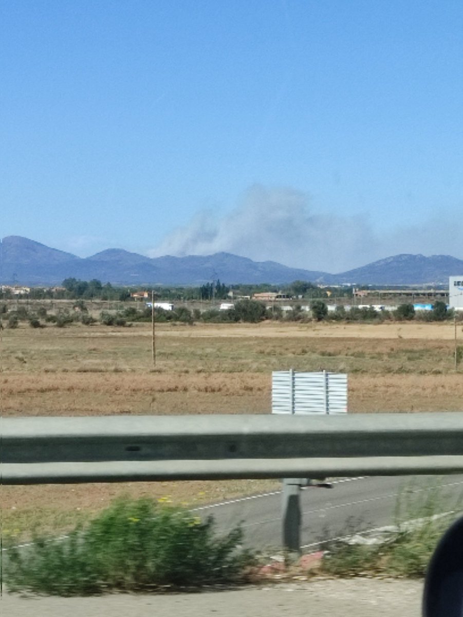 Veig passar moltes dotacions de <a href="/mossos/">Mossos</a> i <a href="/bomberscat/">Bombers</a> direcció a #llanca amb una gran columna de fum des de la N-II i forta #tramuntana. Ja hi tornem amb el #focemporda una altre vegada?