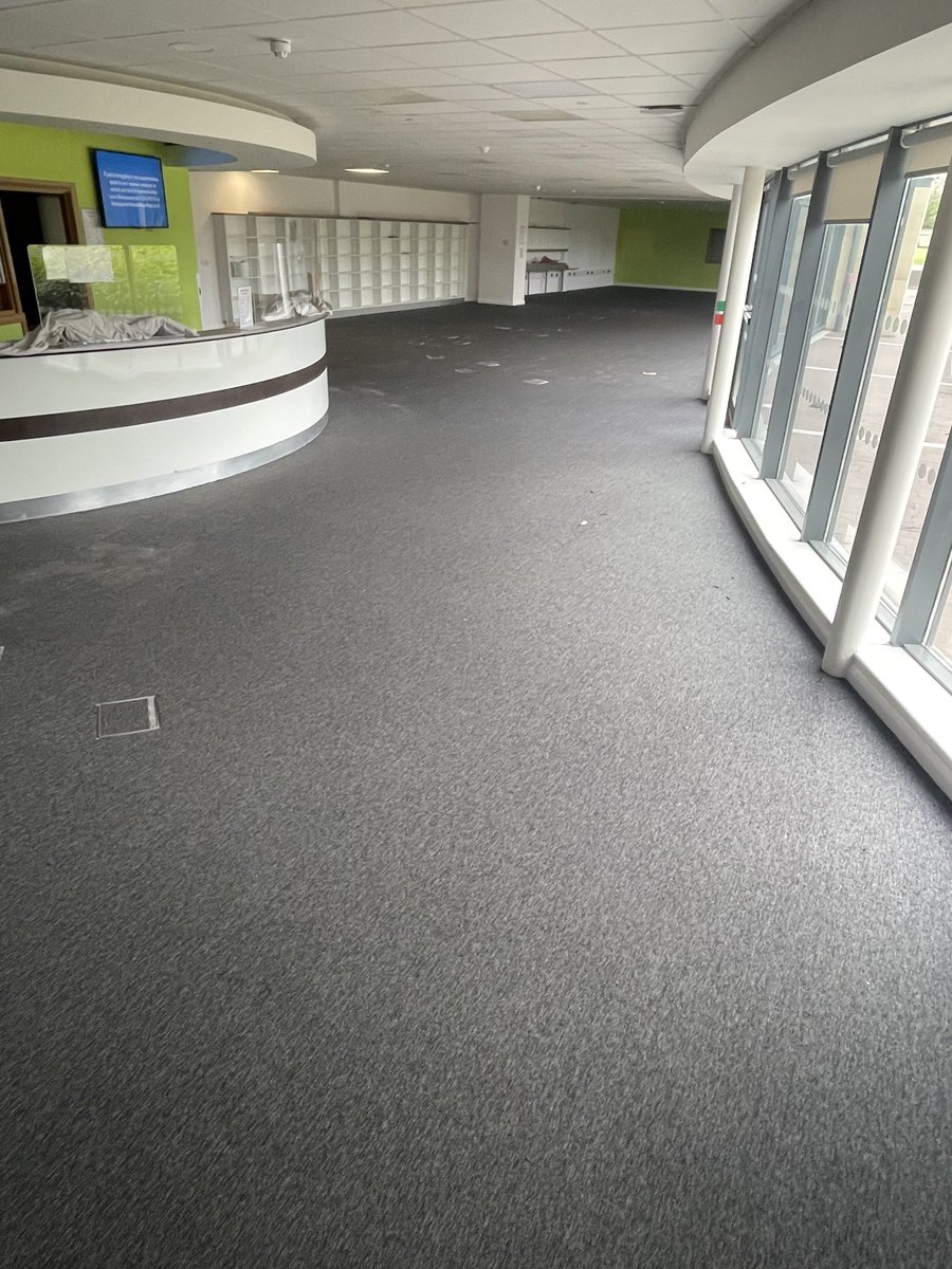 CFIHull's tweet photo. Local college library fitted in @burmatex carpet tiles

We can’t wait to be back to revisit this job to scatter some contrasting colours 😍

For all enquiries get in touch 💙

#CFI #CommercialFlooring #flooring #Hull #EastYorkshire https://t.co/yFjmWp1y8d