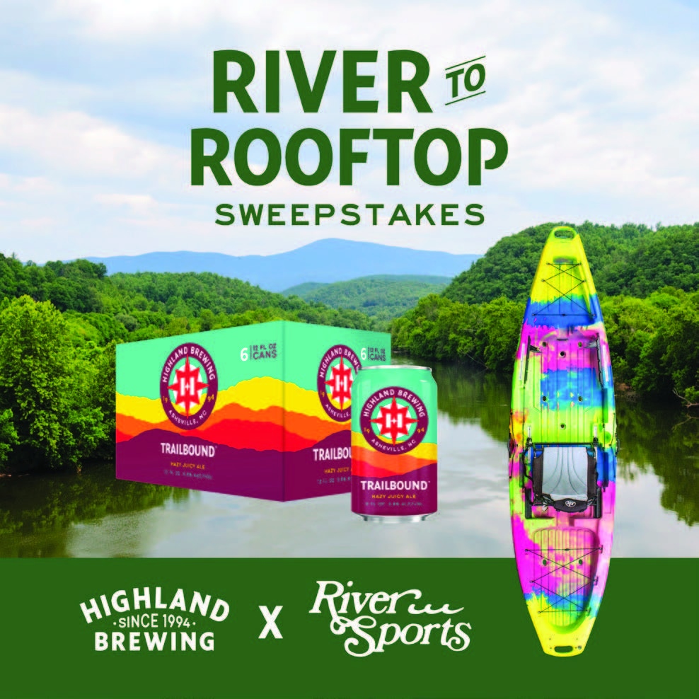 We're excited to announce another joint sweepstakes with <a href="/highlandbrews/">Highland Brewing Co.</a>. Win a fantastic assortment of outdoor gear + a stay in Asheville! Learn more and sign up here: highlandbrewing.com/river-to-rooft…