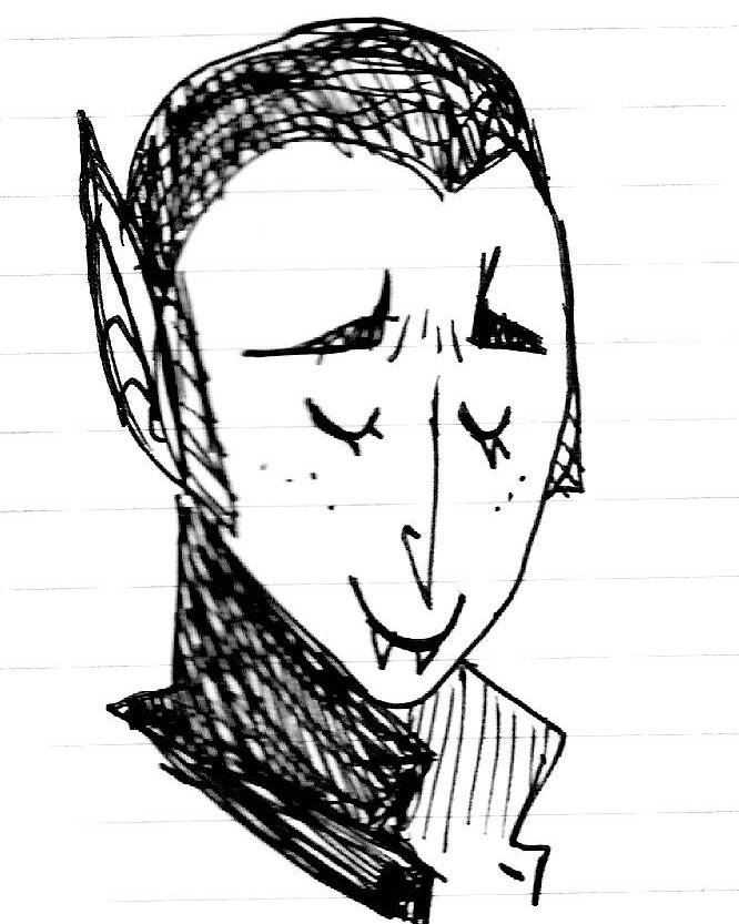 Chuckenspire's tweet photo. Lil vampire drawing

xoxo

Chuck Copenspire https://t.co/VNqsZZZ4ed