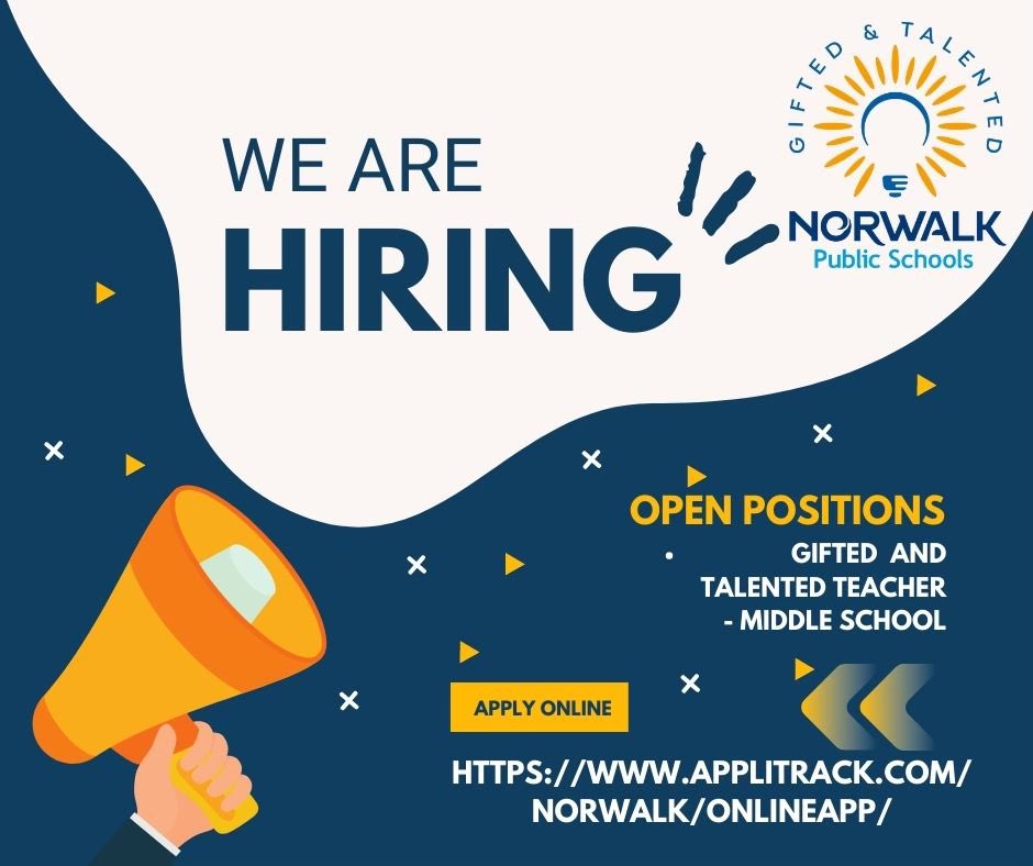 Gifted and Talented-Norwalk Public Schools tweet media