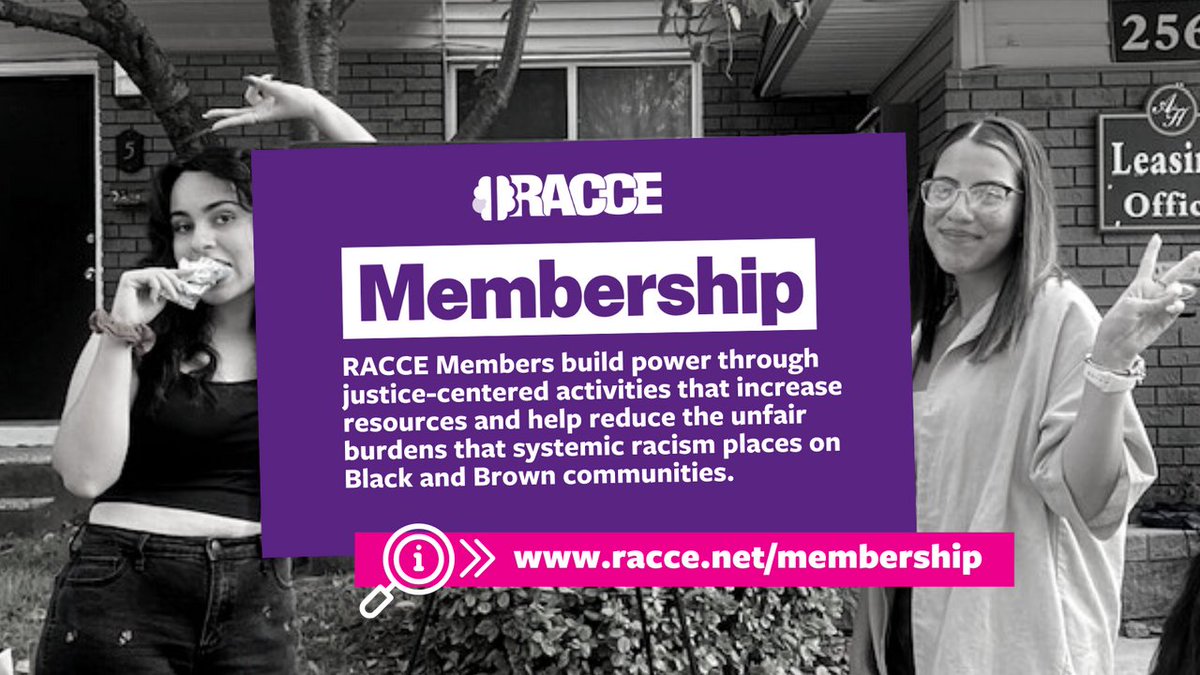 Are you looking to use your power to make a difference in your community? We are the leading organization in CT helping drive youth engagement and social justice education. 💪🏾 

Visit racce.net/membership or text RACCE to 52886 for more information!

#racce #ctyouth