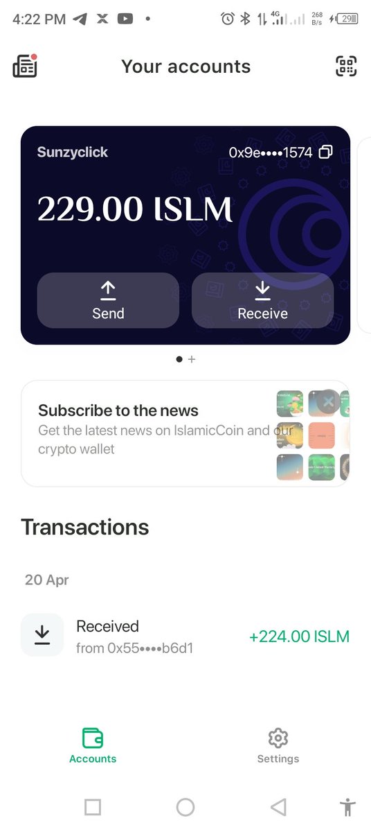 IslmaicCoin is very convince in saving your coins.. Tap into the future, download Haqq App and secure your future. This is the reason I love Islamic Coin. #HAQQnetwork