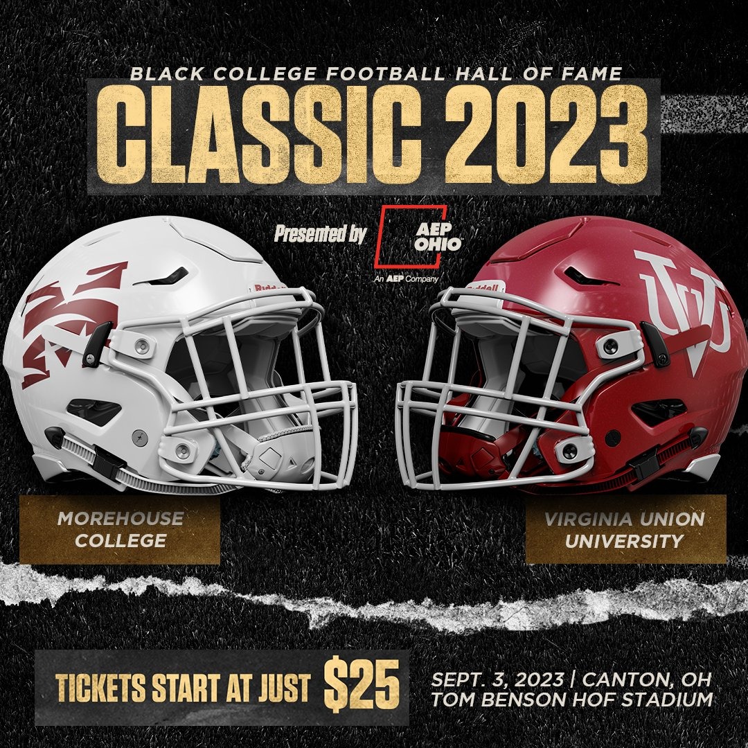 InsideHBCUFball's tweet photo. Good morning HBCU Nation!
We're a month away from the 2023 @BCFHOF Classic between @VUU_Football and @MFAA1867 https://t.co/77K1qOOopr