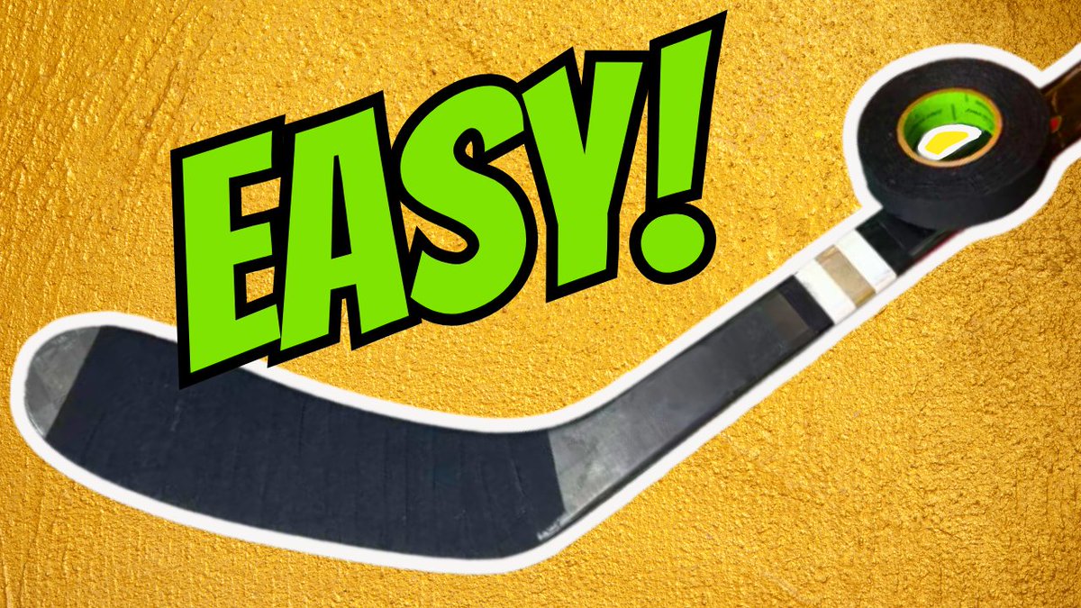 Hey Hockey Players - How do you tape your hockey stick? Toe to heel or heel to toe. The vid below shows why you should NOT tape toe to heel. Grazie!😎
youtu.be/8QPsNgMNe7c