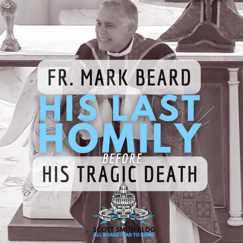 scottsmith8100's tweet photo. Fr. Mark Beard died days ago in tragic car accident. Watch his Last Homily and listen to his prophetic words for his own life and for yours!
St. John Vianney, pray for us!
