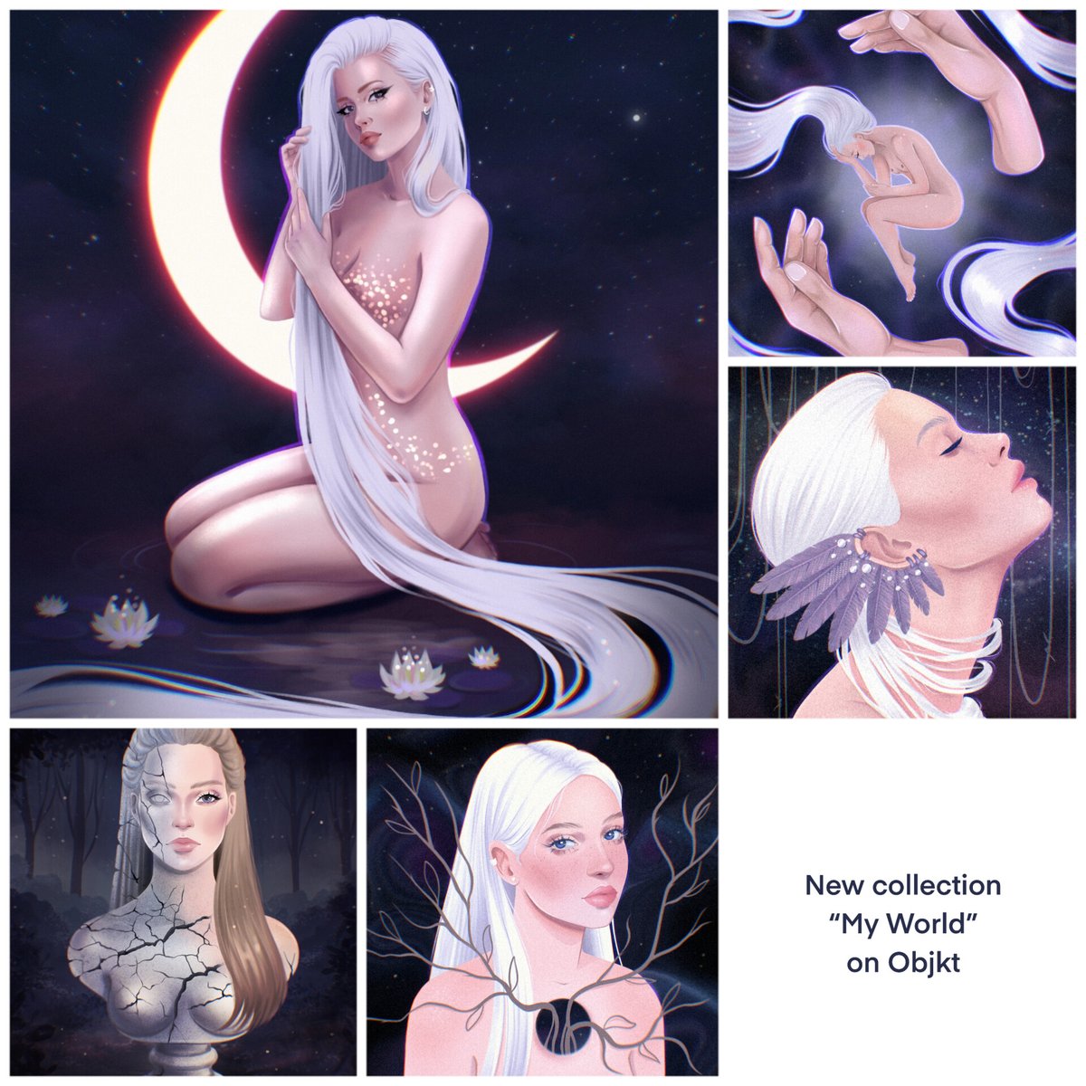 My favorite beautiful collection. Each art is a story about my experiences and places. I see your support. That's important to me💜

🔗objkt.com/collection/KT1…