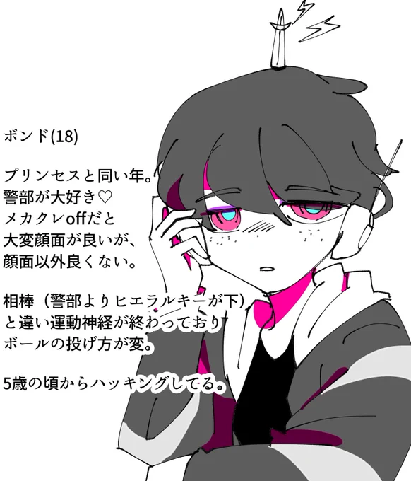 #いいぞの創作 ボンドくん