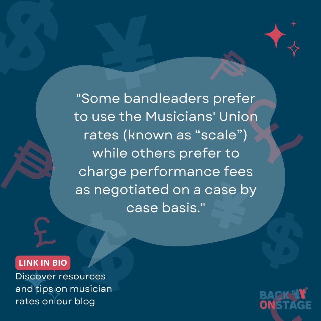 BackOnStageApp's tweet photo. Are you a #musician or #band looking to set competitive rates for your services? Check out our blog post on how to find local musician rates! https://t.co/a4AY2UsZZr (link in bio)
#bandapp #bandmanagement #musicianlife https://t.co/9lwtnrhkzb