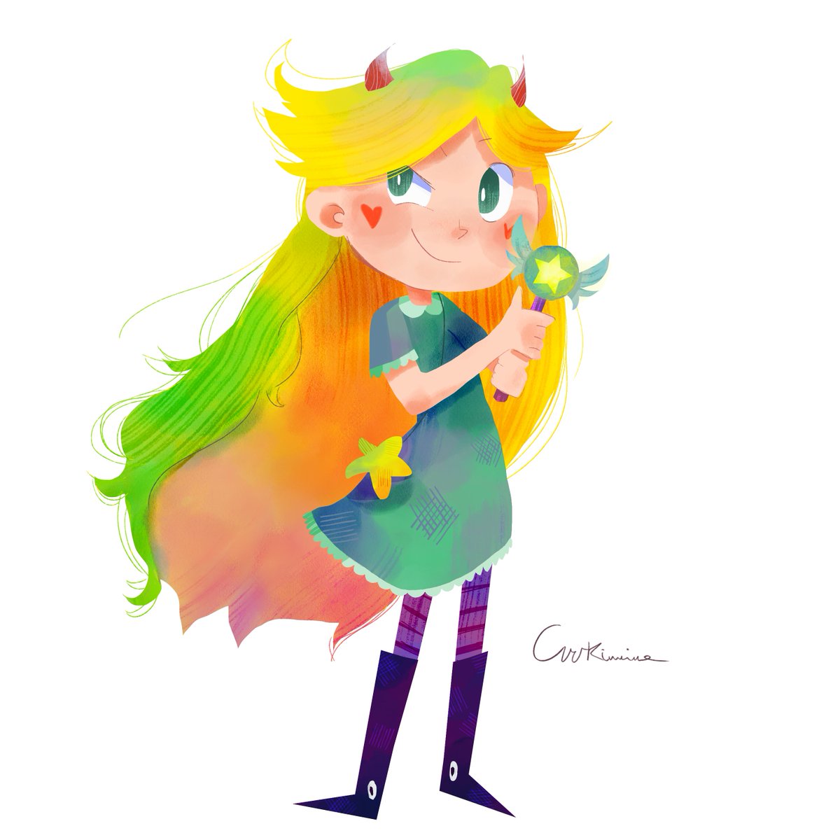Cookimine's tweet image. Staaaaar !
#fanart #SVTFOEfanart #illustration #art #artist #artoftheday #SVTFOE #starbutterfly #starvstheforcesofevil #ArtOfTheDay #starbutterflyfanart