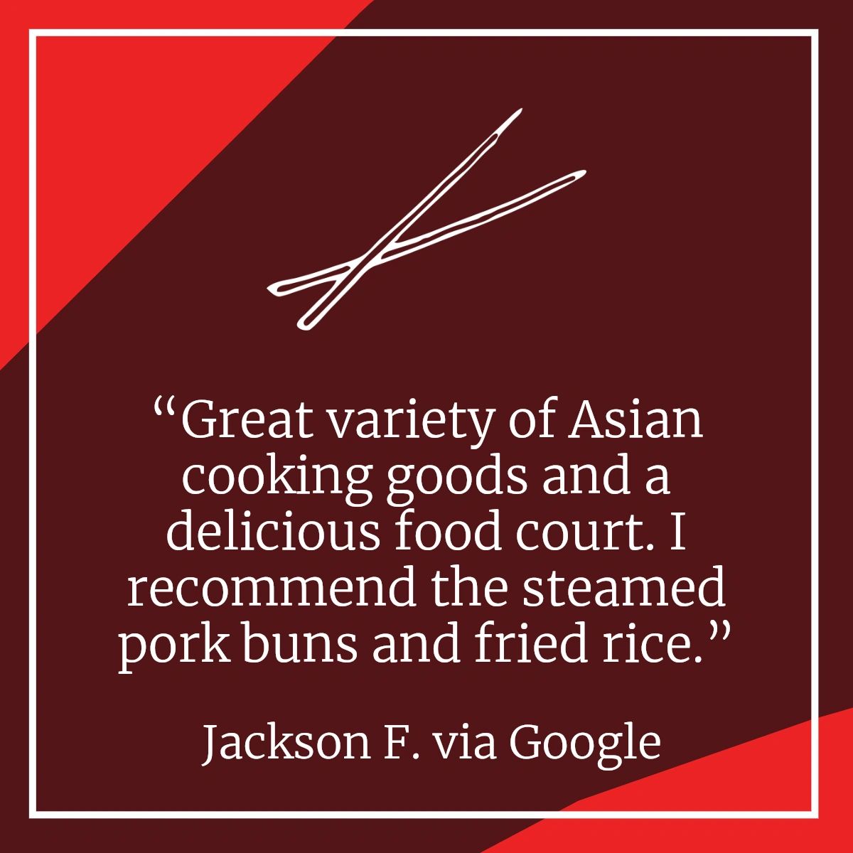 168AsianMart's tweet photo. Take it from Jackson. When you're looking for a great variety of Asian groceries and tasty cuisine, we're the place to visit. Stop in and try some of our pork buns, too! https://t.co/NXtGBBKPe4