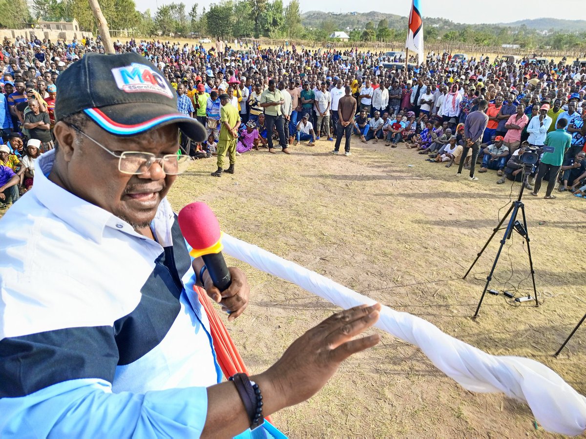 Tumemaliza mikutano mitatu jimbo la Sengerema, mkutano wa kwanza kata ya Sima, Busisi na Sengerema mjini.

#OkoaBandariZetu 
#KatibaMpyaNiSasa