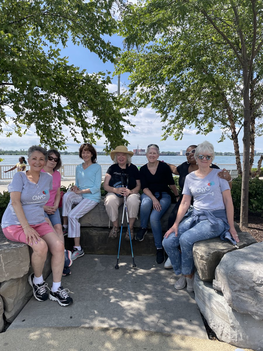 Beautiful faces for a beautiful view! Here's a pic of some of our members from our most recent event. Attendees networked while having a guided tour of the riverfront by the Detroit Riverfront Conservancy. 
#AWCDetroit #DetroitRvrfrnt #networking #communicationsprofessionals