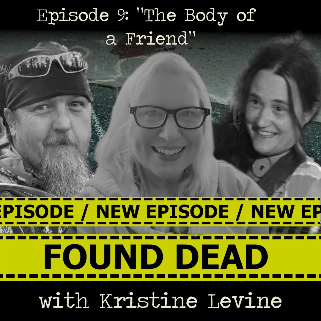 FoundDeadPod's tweet photo. Episode 9 of Found Dead, with @kristinelevine is now LIVE!

Today’s episode features @bingobingaman and @hdfatty!

Spotify: https://t.co/zPlrneH821

Apple Podcasts: https://t.co/jwDAx6exvF

Amazon Music: https://t.co/kzdyadtx5e

Google Podcasts: https://t.co/lFstafWFkp https://t.co/RkNUDV6l79