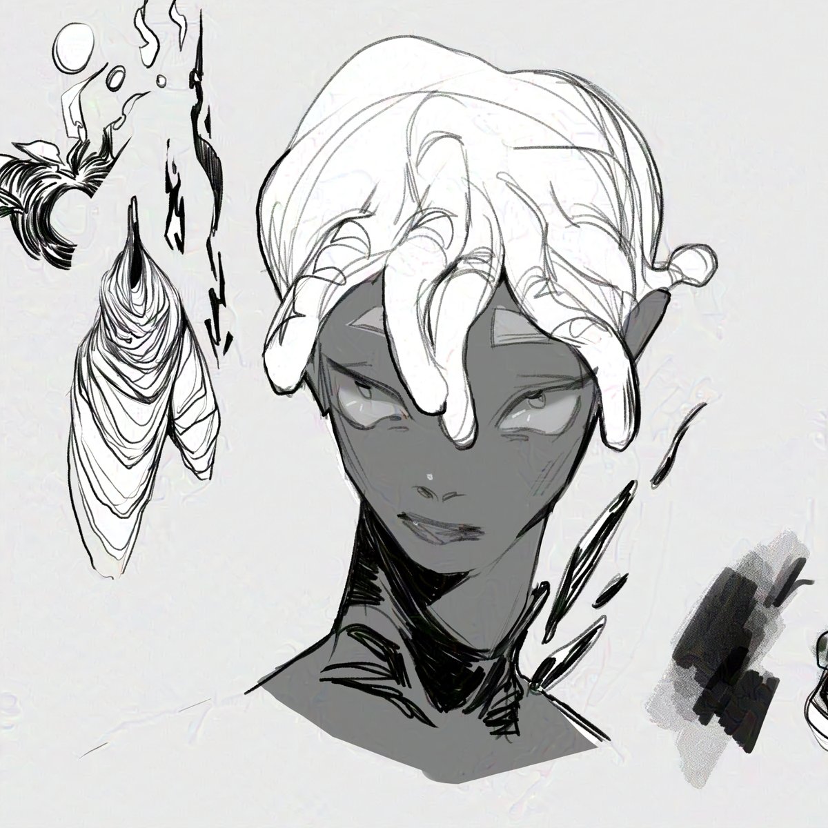 recent doodle (and trying out glaze, it's quite hard to get the optimal settings)