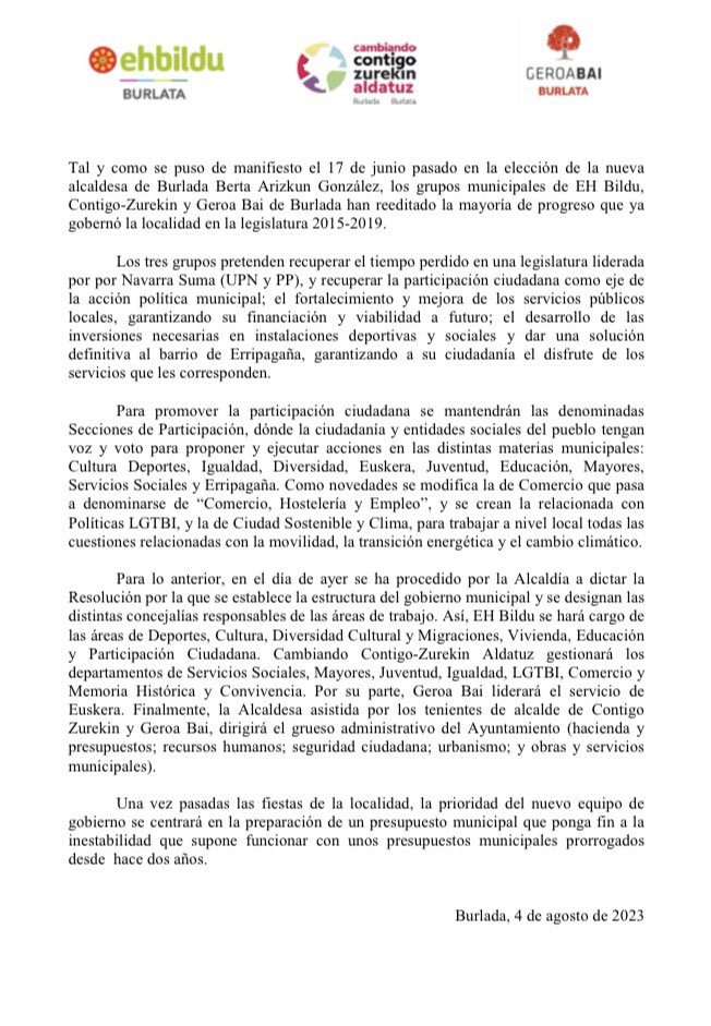 EH Bildu Burlata tweet media