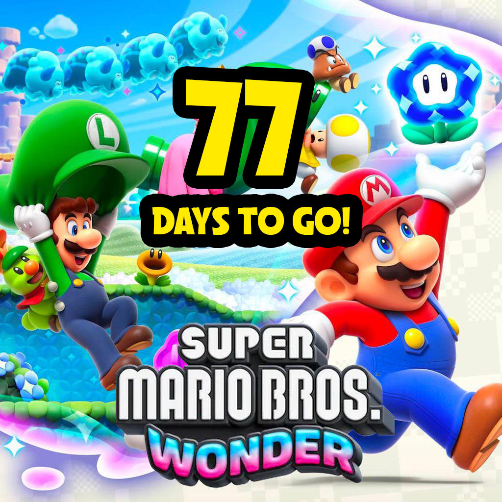 NintyPrime's tweet photo. Time to countdown! Super Mario Bros. Wonder is 77 days away! https://t.co/iPA1nkYB5K