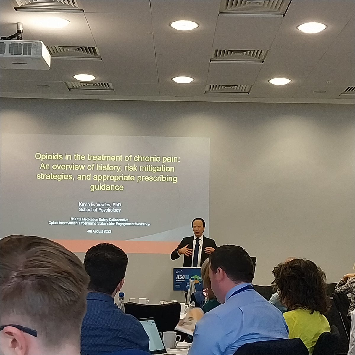 Initial workshop for the Medication Safety Collaborative Opioid Improvement Programme great start today with excellent speakers and discussion happening @friel_anne @louiseodalaigh @westernHSCTrust #HSCQI #medicationsafety