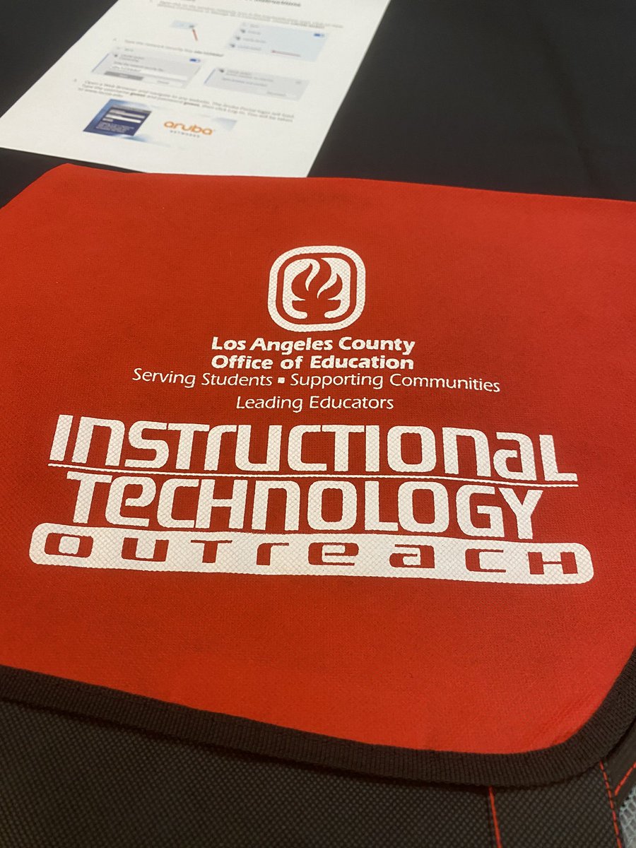 At #LACOE Artificial Intelligence Symposium. 

Learning how AI is being used in schools. 

#LACOEAI