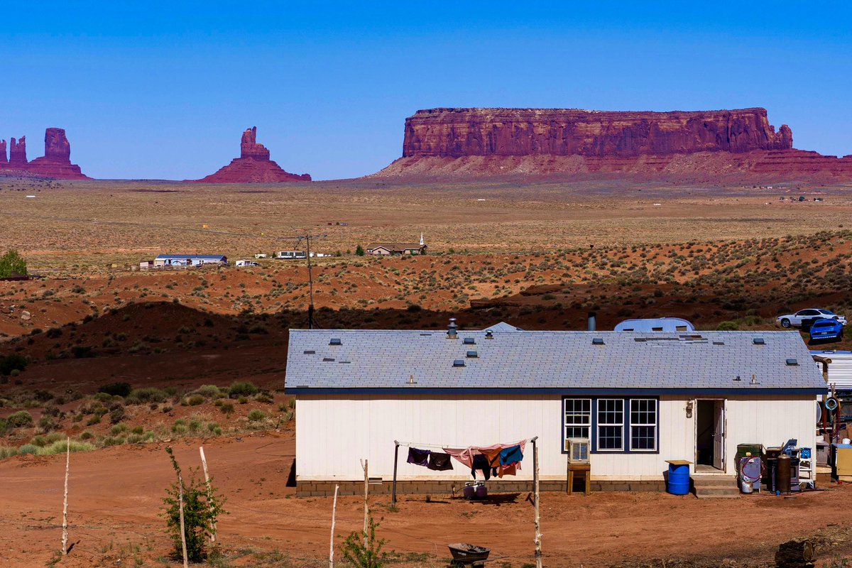 It shouldn’t be an arduous 200 mile round trip for some residents on the Navajo Nation Reservation just to vote. 

How about we bring polling sites to remote reservation locations?