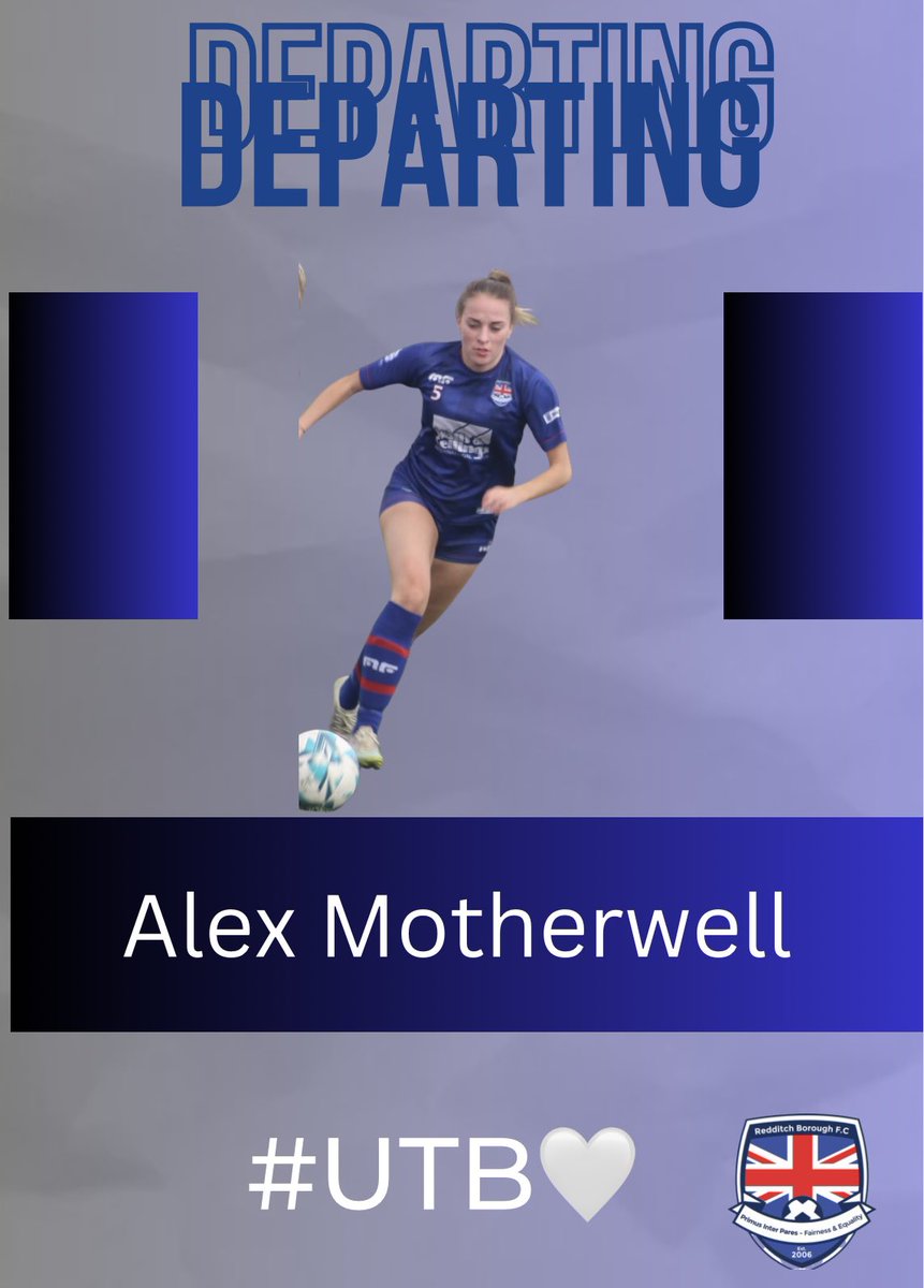 JGW1902's tweet photo. We say goodbye to our current longest serving female player Alex Motherwell.

Alex reached 86 senior appearances for the ladies.

We wish Alex the very best for her new start at Worcester City Ladies.

#UTB💙
#doorisalwaysopen
#OnceABlueAlwaysABlue https://t.co/W0WwGVyMkd
