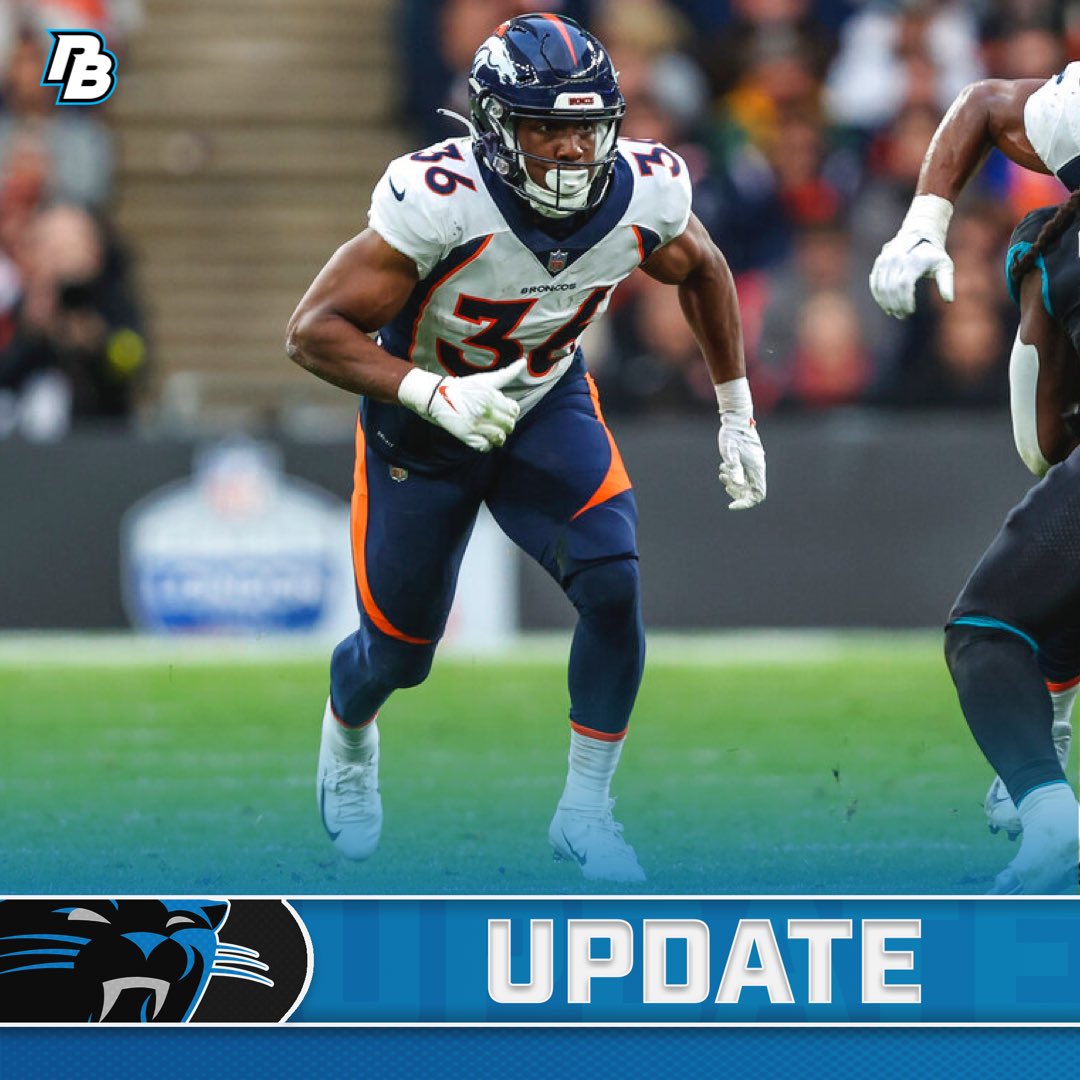 panthersbreakd's tweet photo. The #Panthers are working out former #Broncos RB Devine Ozigbo today, per @AaronWilson_NFL. #KeepPounding 

Ozigbo also played for the #Jaguars &amp; #Saints. He measures in at 5’11”, 225 LBS and only 26 years old. https://t.co/RGBAWUYoHY