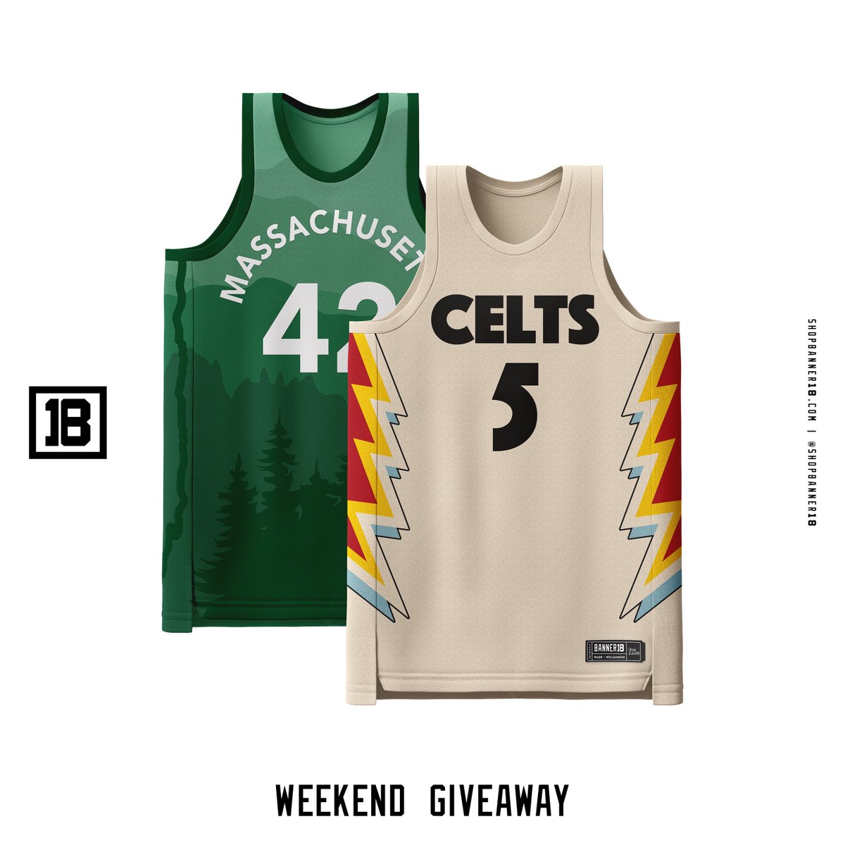 shopbanner18's tweet image. 🆓 Jersey Giveaway

We're giving away your choice of a Massachusetts or Gino Time jersey to TWO lucky winners!

To enter for chance to win:
👉 Follow @shopbanner18 on Twitter &amp;amp; Instagram
👉 RT this post

Simple as that! Giveaway ends Sunday, August 6th at 12pm EST.