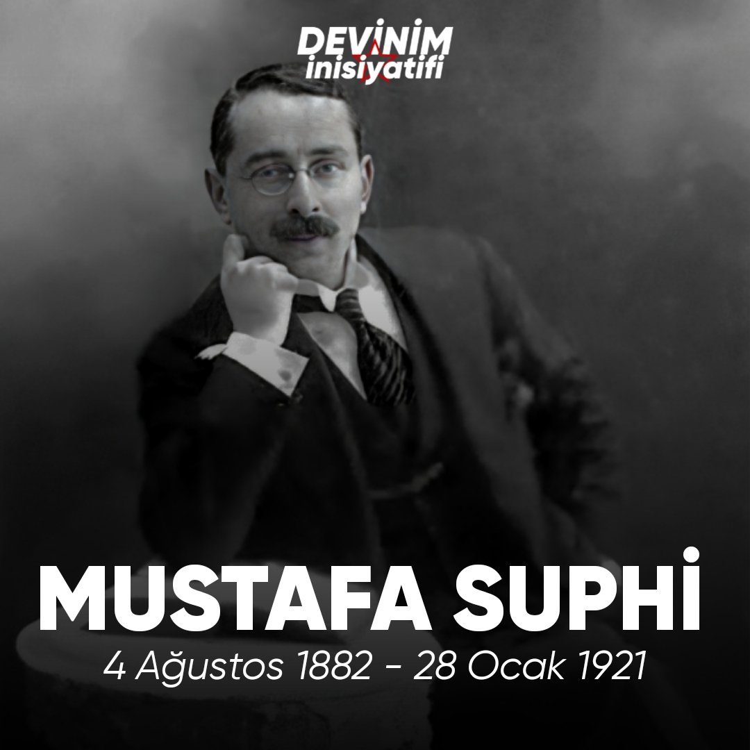 devinimbilgi's tweet photo. Bu topraklardaki sosyalizm mücadelemizin öncüsü, geleneğimizin önderi Mustafa Suphi, 141 sene önce bugün doğdu.

Suphilerin mücadelesinde 141 yıldır sürüyor, sürecek!

#MustafaSuphi
#DevinimdeBirleş https://t.co/2sEOXrgHIh